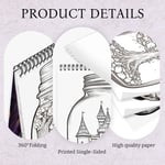 🎨✍️Adult Coloring Stress Relief Books(✨Hardcover)