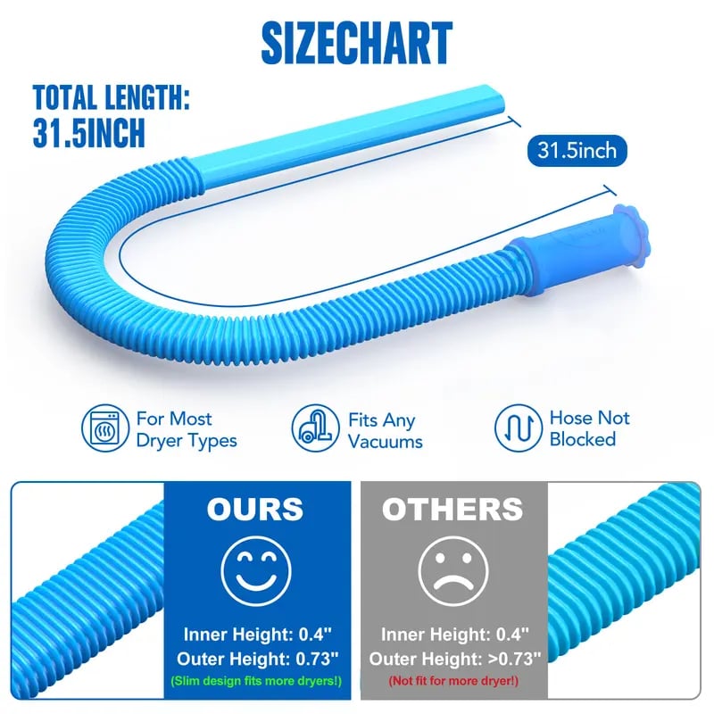 🎖️Sealegend Dryer Vent Cleaner kit Dryer Vacuum