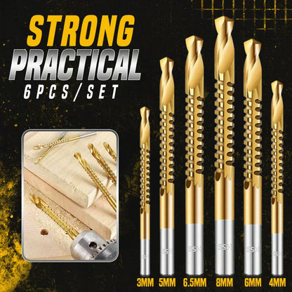 Twist Drill Bit Set Power Tool Accessories(6 Pcs )✨