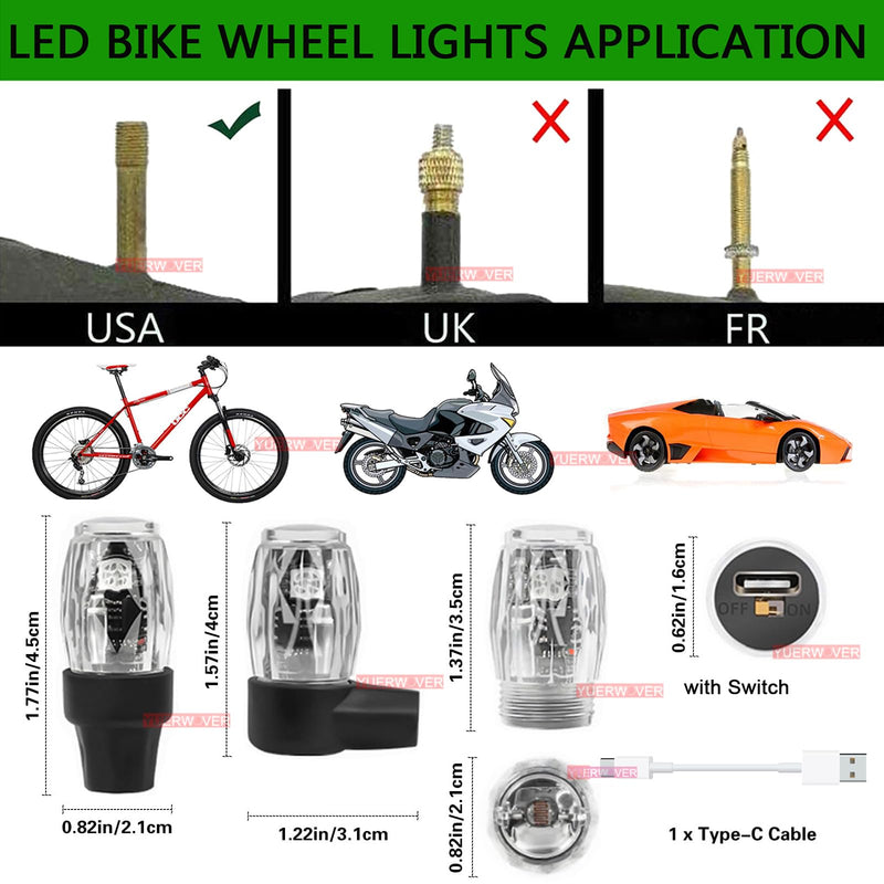 🔥 4PCS LED Wheel Lights – Make Your Car Impossible to Ignore at Night detail view