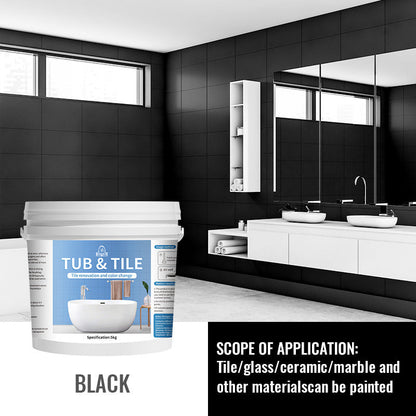 💎 2-Hour Bathroom Renovation! Premium Tub & Tile Refinishing Kit for Instant Showroom-Ready Floors 🏠✨