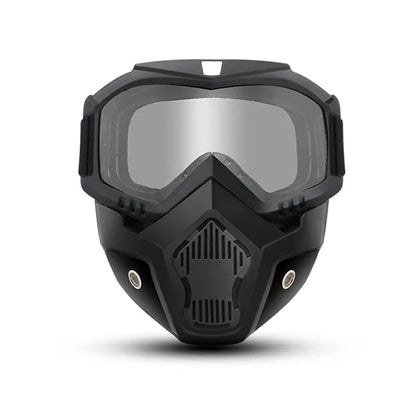 Full-Face Safety Goggles with Wide Vision Protection