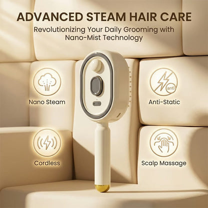 🔥LAST DAY 49% OFF-Electric Spray Air Cushion Massage Comb